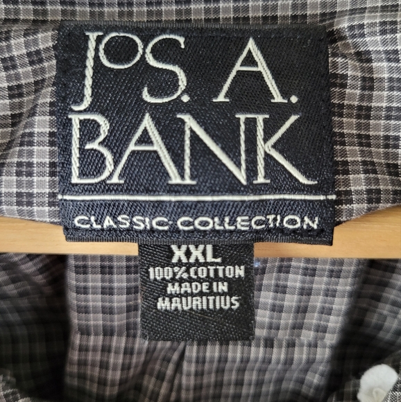 Jos. A Bank Classic Collection Checkered 100% Cotton Men's XXL - Picture 5 of 7